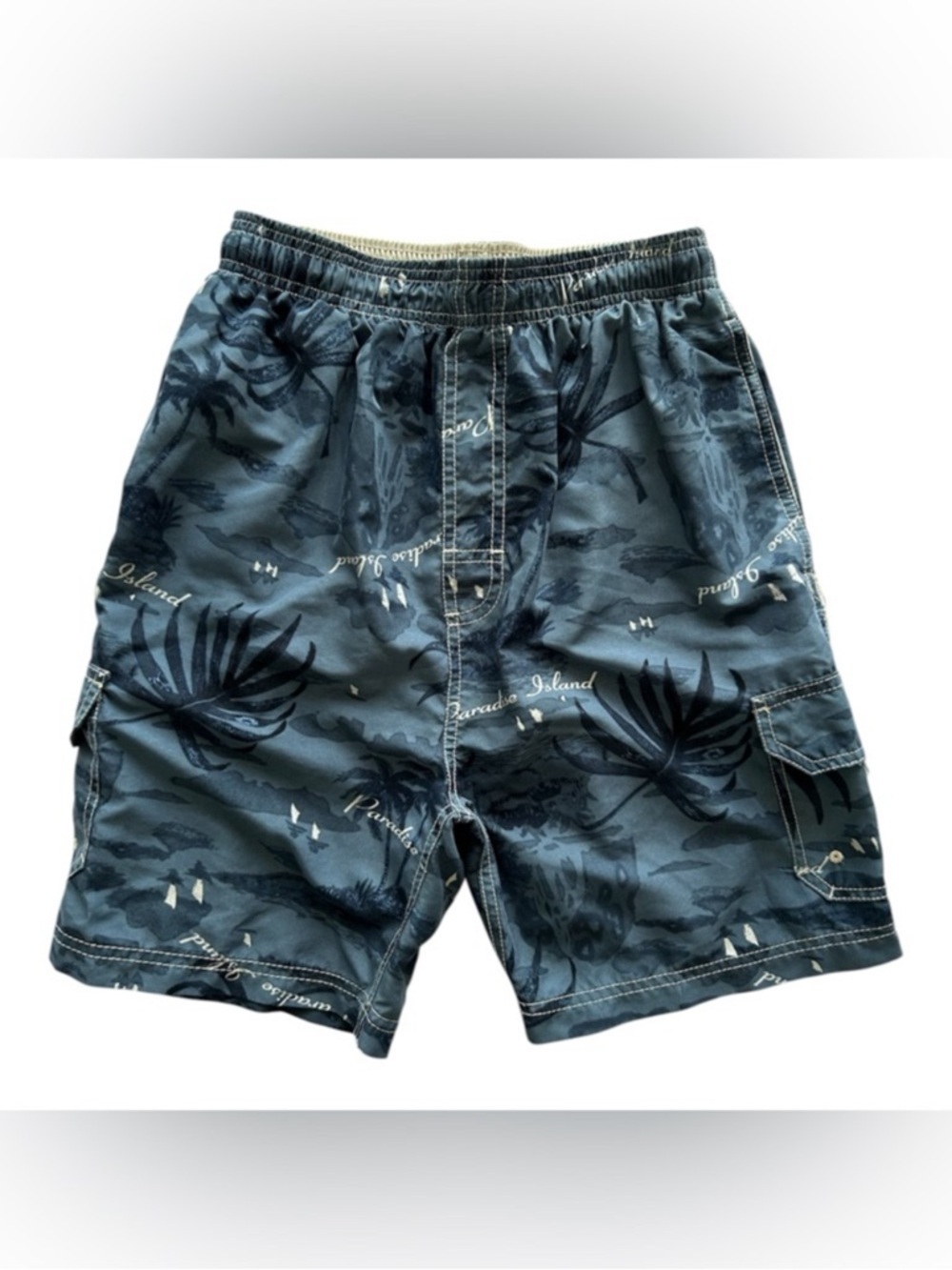 Men’s Tropical Swim Trunk Shorts in Size S Waist 28/30 - Brand: Sand N Sun - Picture 2 of 16